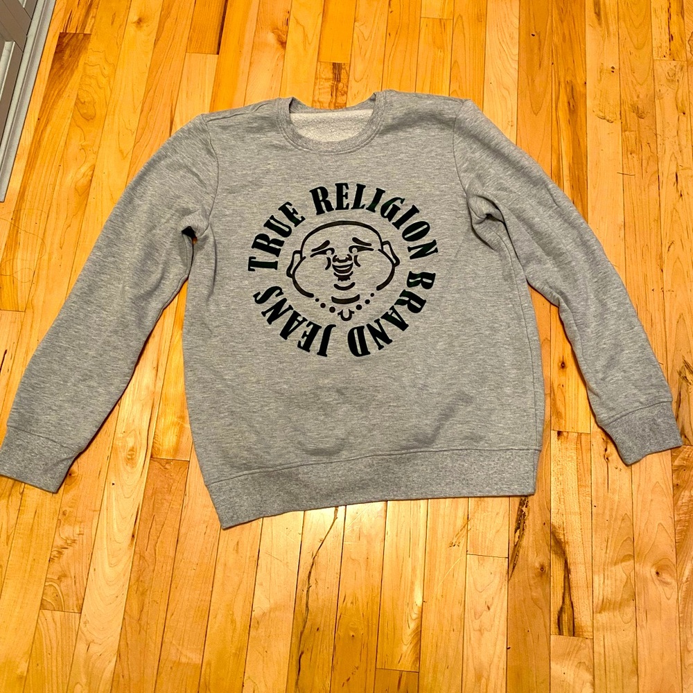 True religion brand sweatshirt.